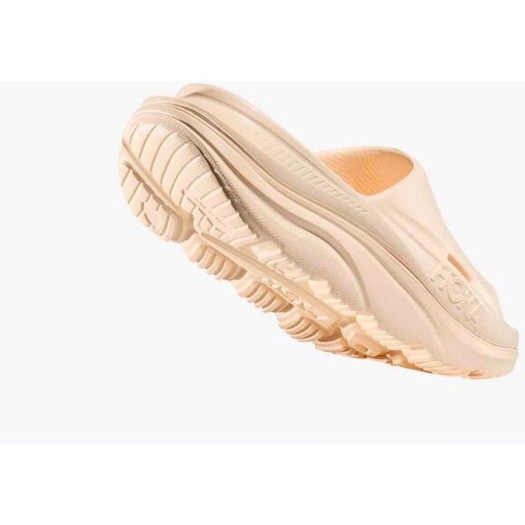 Hoka One One Ora Recovery Slide 3 Men's Sz 8 Vanilla Cream Sandals Women’s Sz 10 - Picture 2 of 11